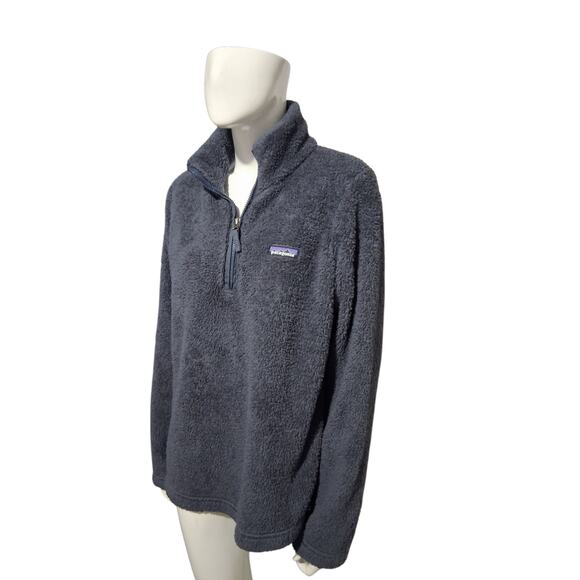 Patagonia Los Gatos ¼ Zip Jacket Womens L  Sherpa Fleece Hiking Gorpcore Outdoor - Picture 9 of 12